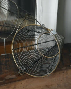 Antiek Look Draadmand Horizontaal Met Hengsel, IB Laursen 12 Antiek Look Draadmand Horizontaal Met Hengsel, IB Laursen -Ib Laursen antiek look draadmand horizontaal met hengsel ib laursen 2