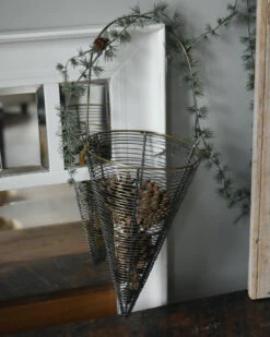 Antiek Look Draadmand Horizontaal Met Hengsel, IB Laursen 14 Antiek Look Draadmand Horizontaal Met Hengsel, IB Laursen -Ib Laursen antiek look draadmand horizontaal met hengsel ib laursen 4