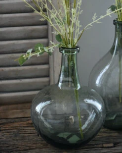 Bolle Ballonvaas Met Groene Gloed, IB Laursen