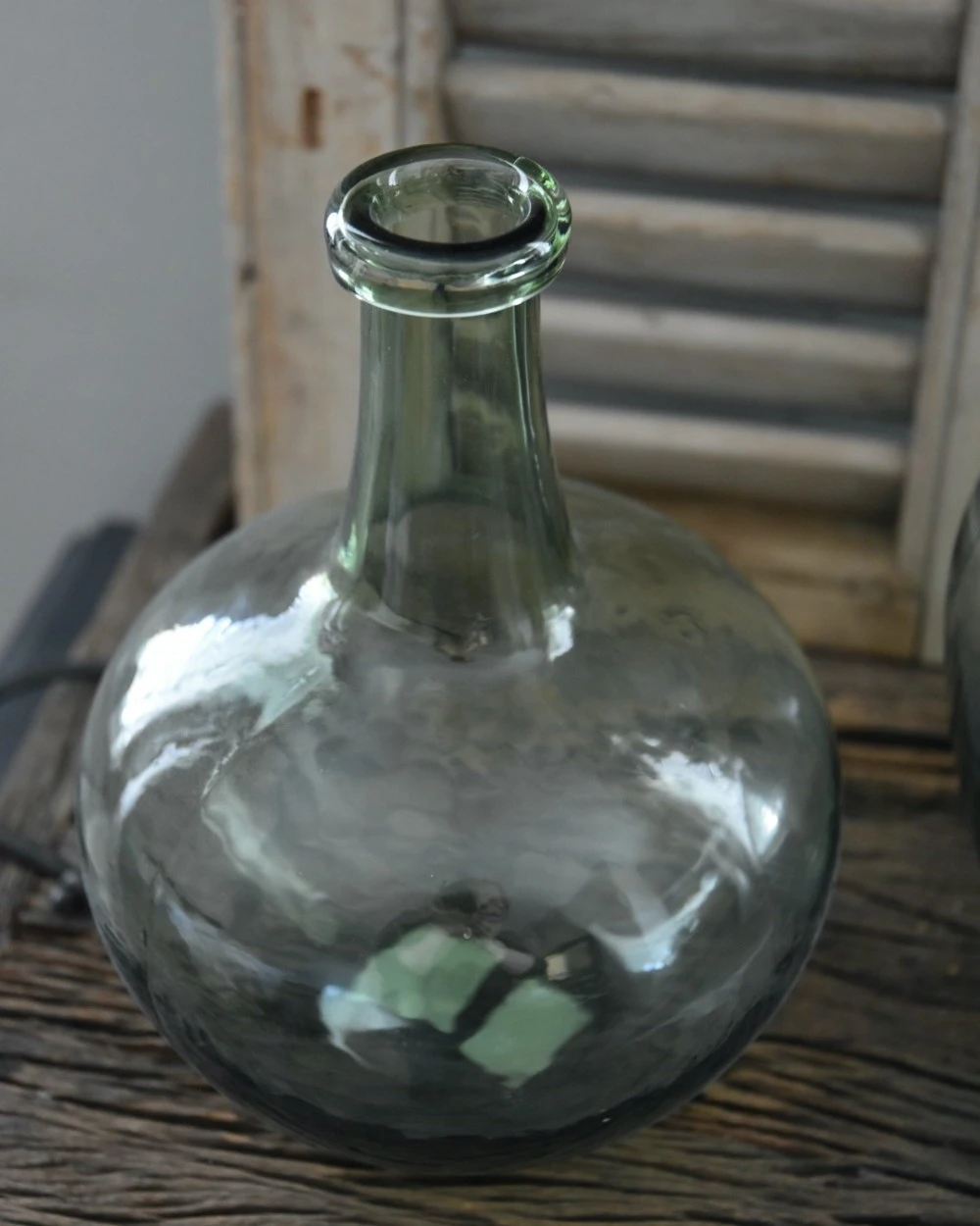 Bolle Ballonvaas Met Groene Gloed, IB Laursen 9 Bolle Ballonvaas Met Groene Gloed, IB Laursen - Afbeelding 7