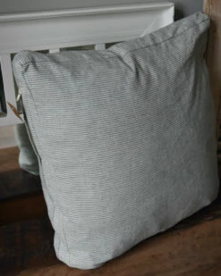 Box Kussenhoes Met Fijne Groene Strepen, IB Laursen -Ib Laursen box kussenhoes met fijne groene strepen ib laursen 4