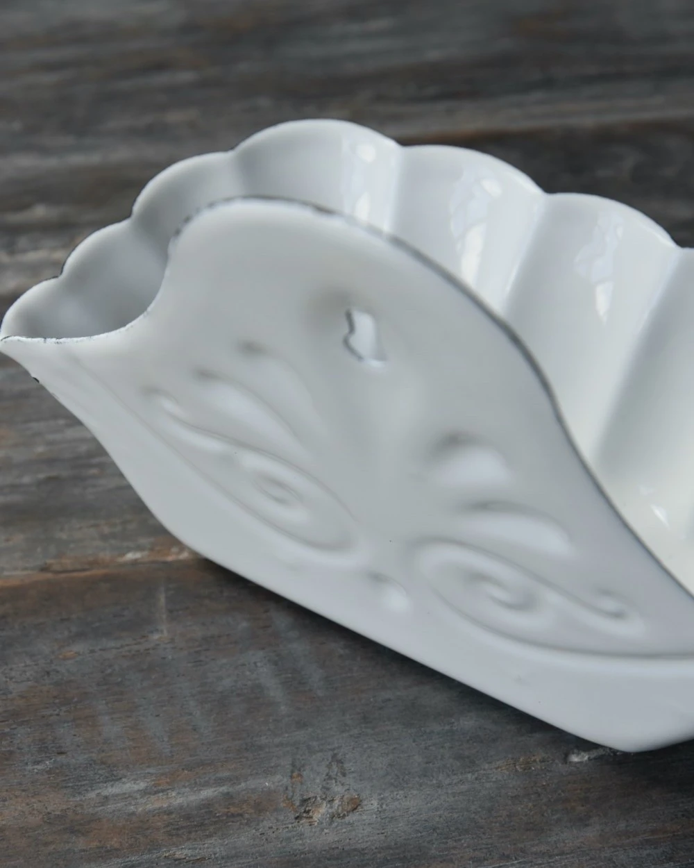 Brocante Zeep Bakje Wit Emaille, IB Laursen 8 Brocante Zeep Bakje Wit Emaille, IB Laursen - Afbeelding 6