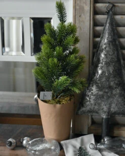 Dennenboom Met Kraft Papieren Pot, IB Laursen