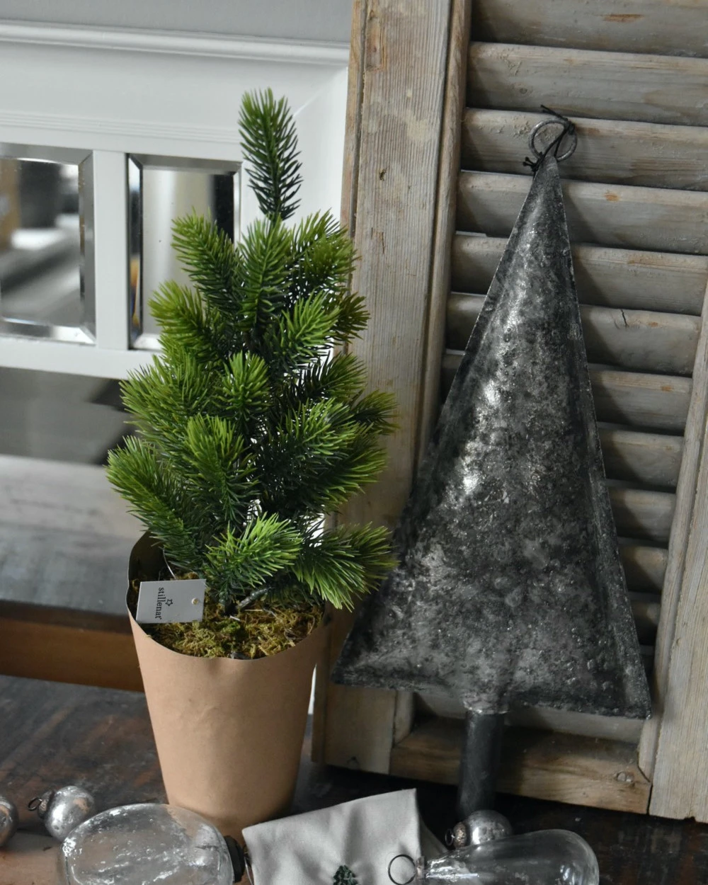 Dennenboom Met Kraft Papieren Pot, IB Laursen 8 Dennenboom Met Kraft Papieren Pot, IB Laursen - Afbeelding 6