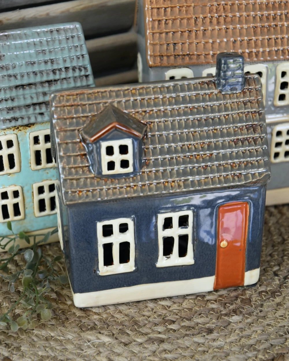 Donker Blauwe Engelse Cottage Met Dakkapel, IB Laursen 7 Donker Blauwe Engelse Cottage Met Dakkapel, IB Laursen - Afbeelding 5