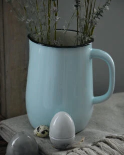 Emaille Kan 'light Blue/cream', IB Laursen -Ib Laursen emaille kan light bluecream ib laursen 4