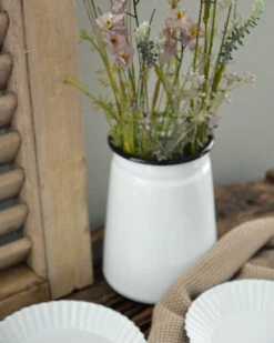 Ib Laursen 38 Emaille Vaas, IB Laursen