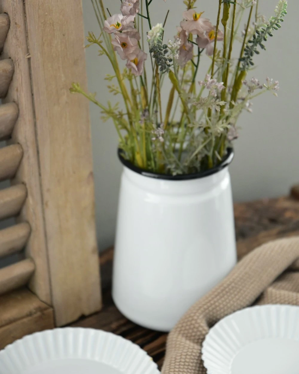 Emaille Vaas, IB Laursen 3 Emaille Vaas, IB Laursen