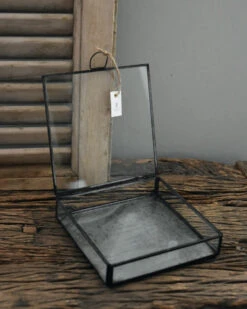 Glazen Kistje Met Zinken Bodem, IB Laursen 12 Glazen Kistje Met Zinken Bodem, IB Laursen -Ib Laursen glazen kistje met zinken bodem ib laursen 3