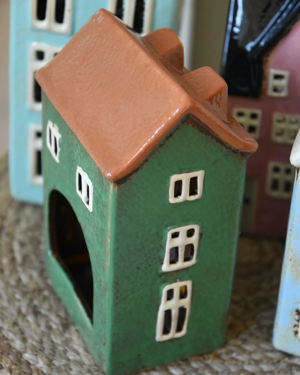 Groen Pakhuis Nyhavn Theelicht Met Lichte Ramen En Dakkapellen, IB Laursen 8 Groen Pakhuis Nyhavn Theelicht Met Lichte Ramen En Dakkapellen, IB Laursen - Afbeelding 6