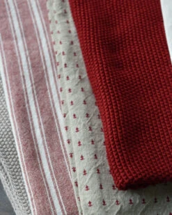 Ib Laursen 26 Handdoek Mynte Rhododendron Rood, IB Laursen