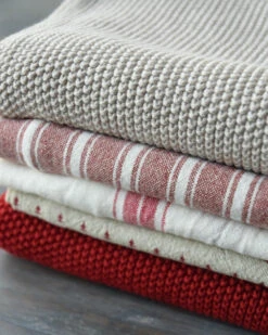 Handdoek Mynte Rhododendron Rood, IB Laursen 14 Handdoek Mynte Rhododendron Rood, IB Laursen -Ib Laursen handdoek mynte rhododendron rood ib laursen 5