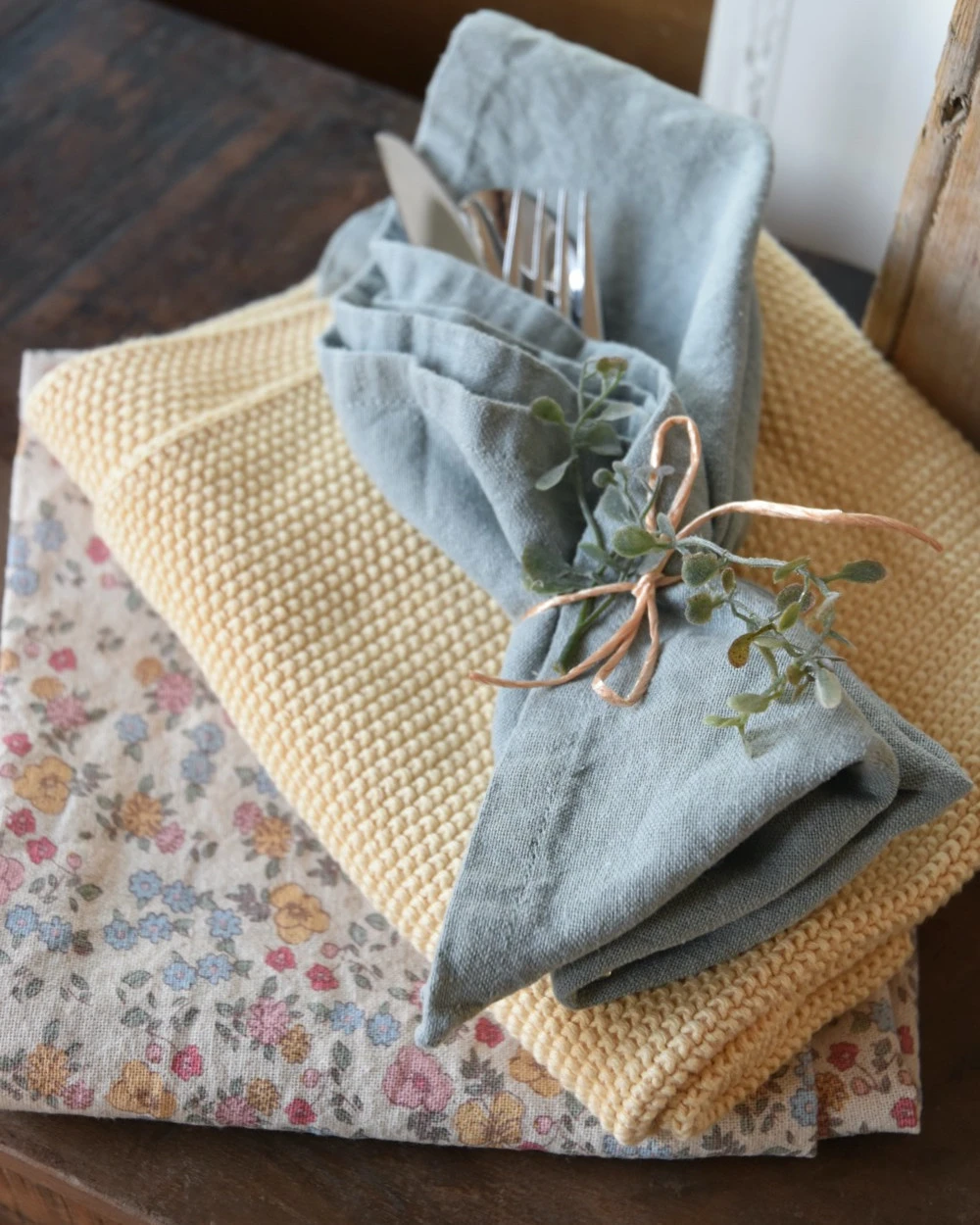 Handdoek Zacht Geel Lemonade, IB Laursen 5 Handdoek Zacht Geel Lemonade, IB Laursen - Afbeelding 3