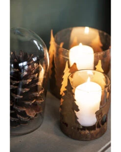 Hert En Bomen Theelicht Roestbruin, IB Laursen -Ib Laursen hert en bomen theelicht roestbruin ib laursen 5