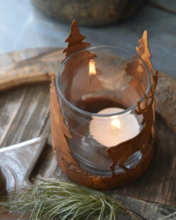 Hert En Bomen Theelicht Roestbruin, IB Laursen -Ib Laursen hert en bomen theelicht roestbruin ib laursen 7