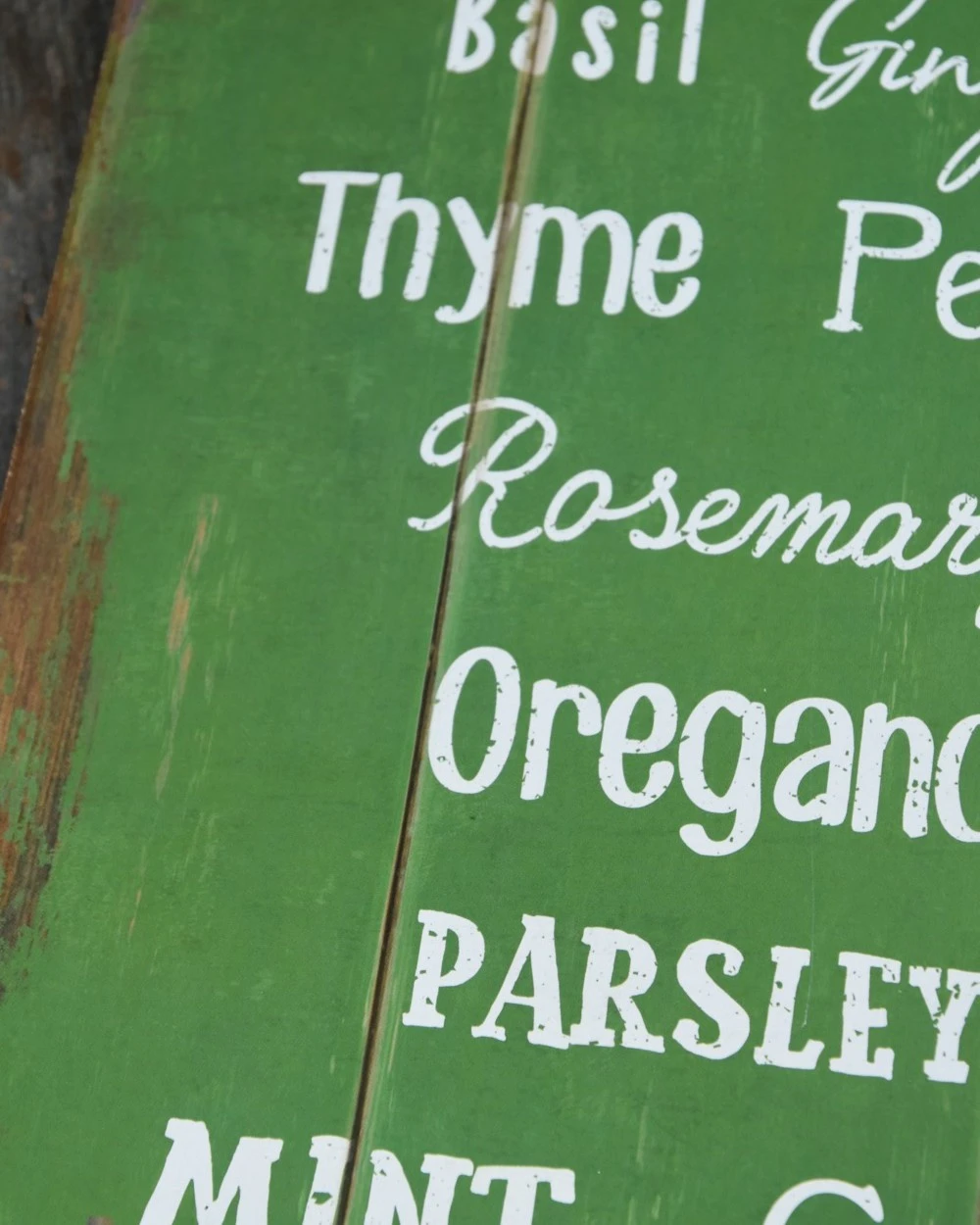 Houten Bord Met Kruiden/ Herbs Groen, IB Laursen 6 Houten Bord Met Kruiden/ Herbs Groen, IB Laursen - Afbeelding 4