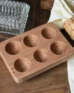 Houten Eierhouder Voor Zes Eitjes, IB Laursen 9 Houten Eierhouder Voor Zes Eitjes, IB Laursen -Ib Laursen houten eierhouder voor zes eitjes ib laursen 1