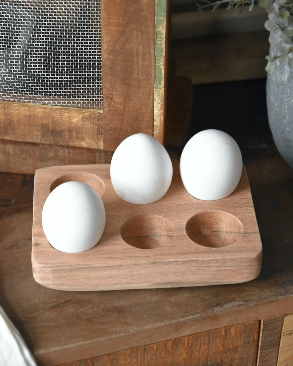 Houten Eierhouder Voor Zes Eitjes, IB Laursen 6 Houten Eierhouder Voor Zes Eitjes, IB Laursen - Afbeelding 4