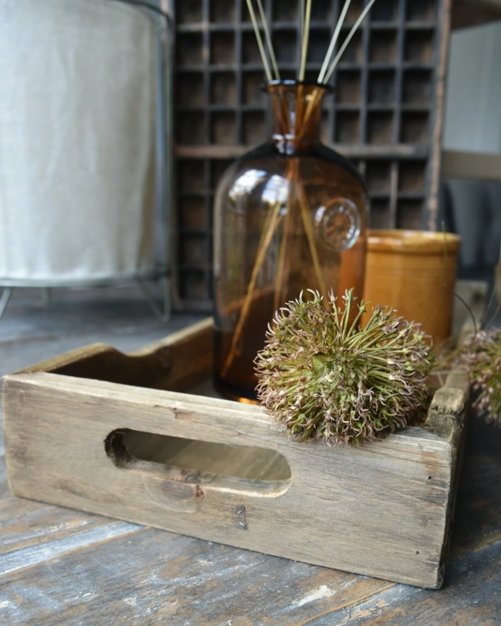 Houten Rechthoekig Dienblad Met Twee Handvaten, IB Laursen 7 Houten Rechthoekig Dienblad Met Twee Handvaten, IB Laursen - Afbeelding 5