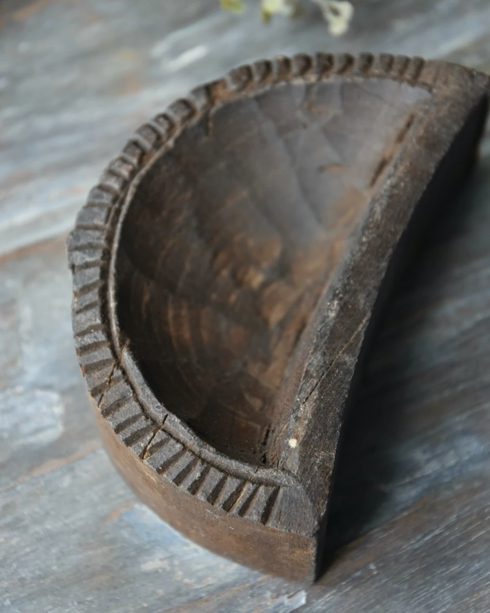 Houten Vintage Bakvorm Halve Cirkel, IB Laursen 6 Houten Vintage Bakvorm Halve Cirkel, IB Laursen - Afbeelding 4