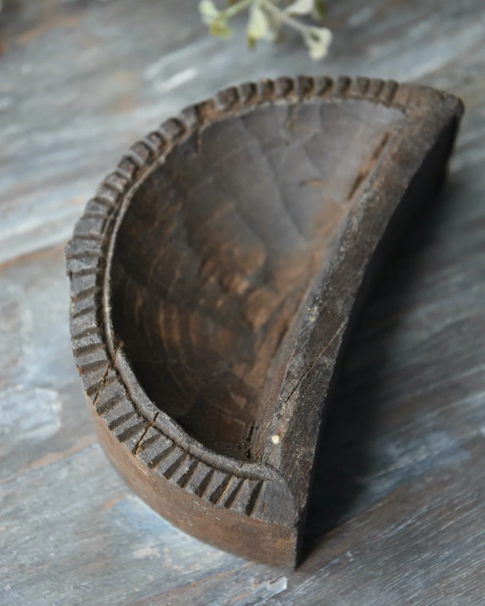 Houten Vintage Bakvorm Halve Cirkel, IB Laursen 3 Houten Vintage Bakvorm Halve Cirkel, IB Laursen