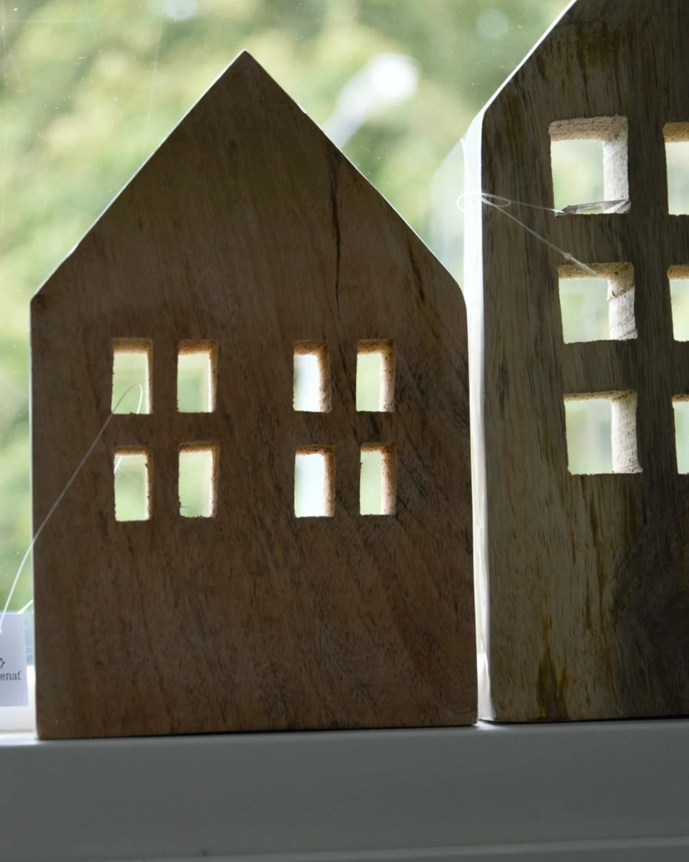 Huis Van Hout Met Witte Glanzende Rand 8 Open Ramen, IB Laursen 6 Huis Van Hout Met Witte Glanzende Rand 8 Open Ramen, IB Laursen - Afbeelding 4