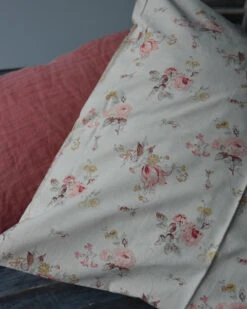 Kussenhoes Beige Met Coral/sand Rozen Vierkant, IB Laursen 12 Kussenhoes Beige Met Coral/sand Rozen Vierkant, IB Laursen -Ib Laursen kussenhoes beige met coralsand rozen ib laursen 1 4