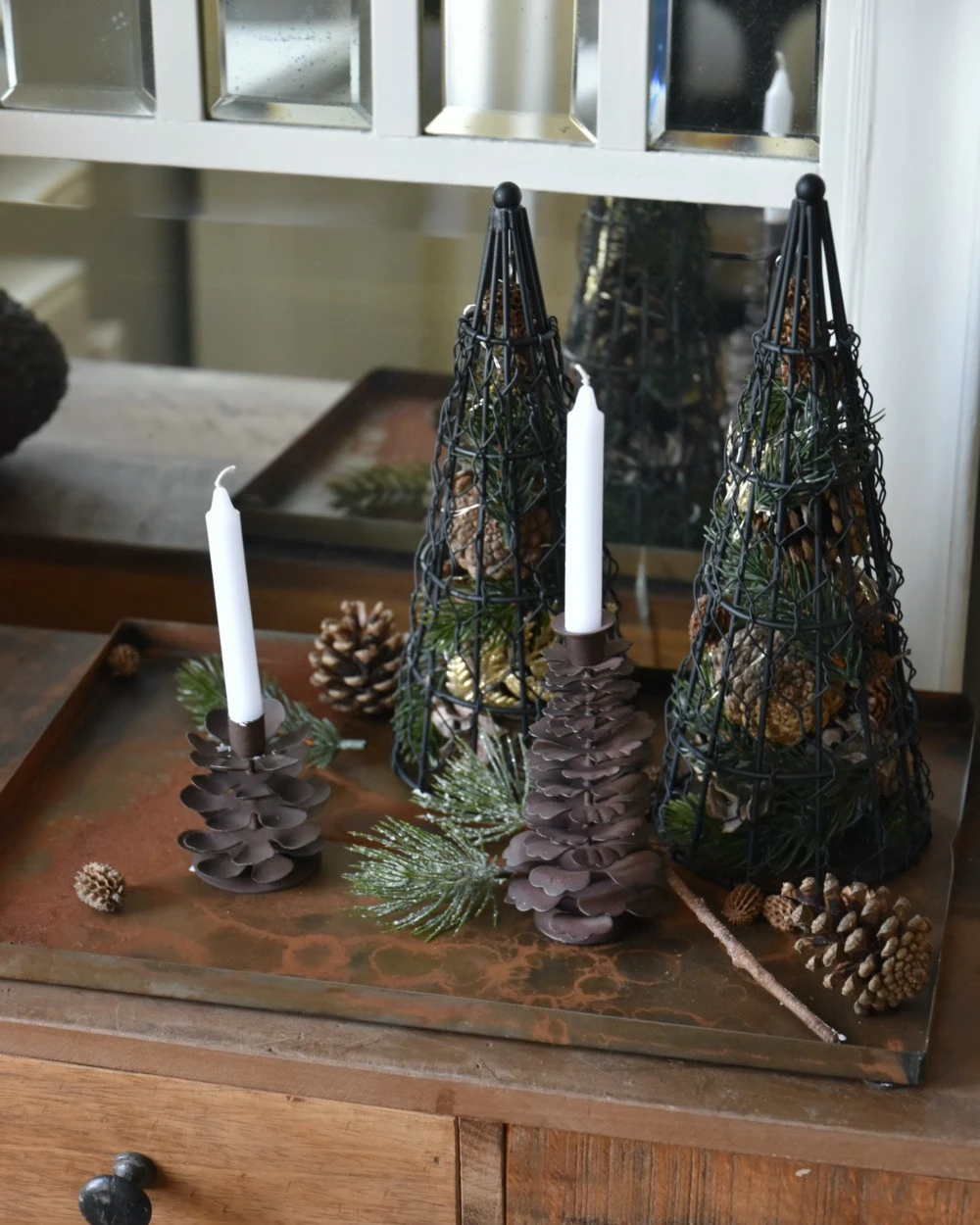 Metalen Boom Kandelaar, IB Laursen 4 Metalen Boom Kandelaar, IB Laursen - Afbeelding 2