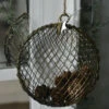 Metalen Draadbal Antiek Look Aan Touw Vulbaar, IB Laursen 1 Metalen Draadbal Antiek Look Aan Touw Vulbaar, IB Laursen -Ib Laursen metalen draadbal antiek look aan touw vulbaar ib laursen