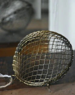 Metalen Draadbal Antiek Look Aan Touw Vulbaar, IB Laursen 14 Metalen Draadbal Antiek Look Aan Touw Vulbaar, IB Laursen -Ib Laursen metalen draadbal antiek look aan touw vulbaar ib laursen 4