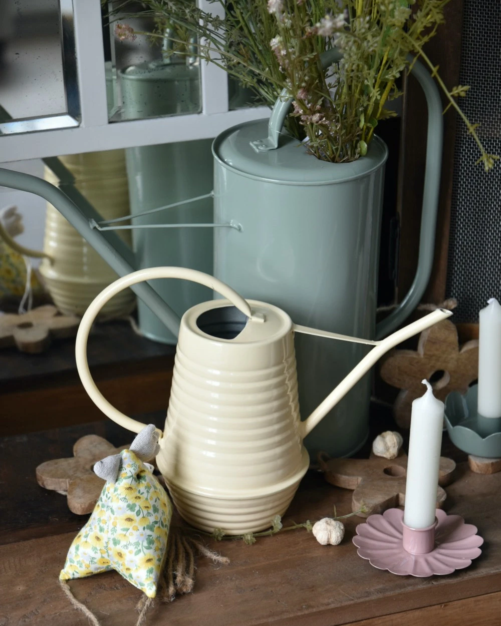 Metalen Gieter In Zacht Geel 0.95 Liter, IB Laursen 5 Metalen Gieter In Zacht Geel 0.95 Liter, IB Laursen - Afbeelding 4