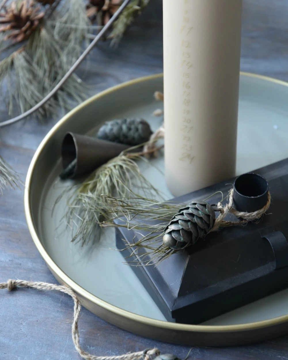 Metalen Kandelaar En Opbergbox Rustic, IB Laursen 5 Metalen Kandelaar En Opbergbox Rustic, IB Laursen - Afbeelding 3