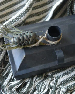 Metalen Kandelaar En Opbergbox Rustic, IB Laursen