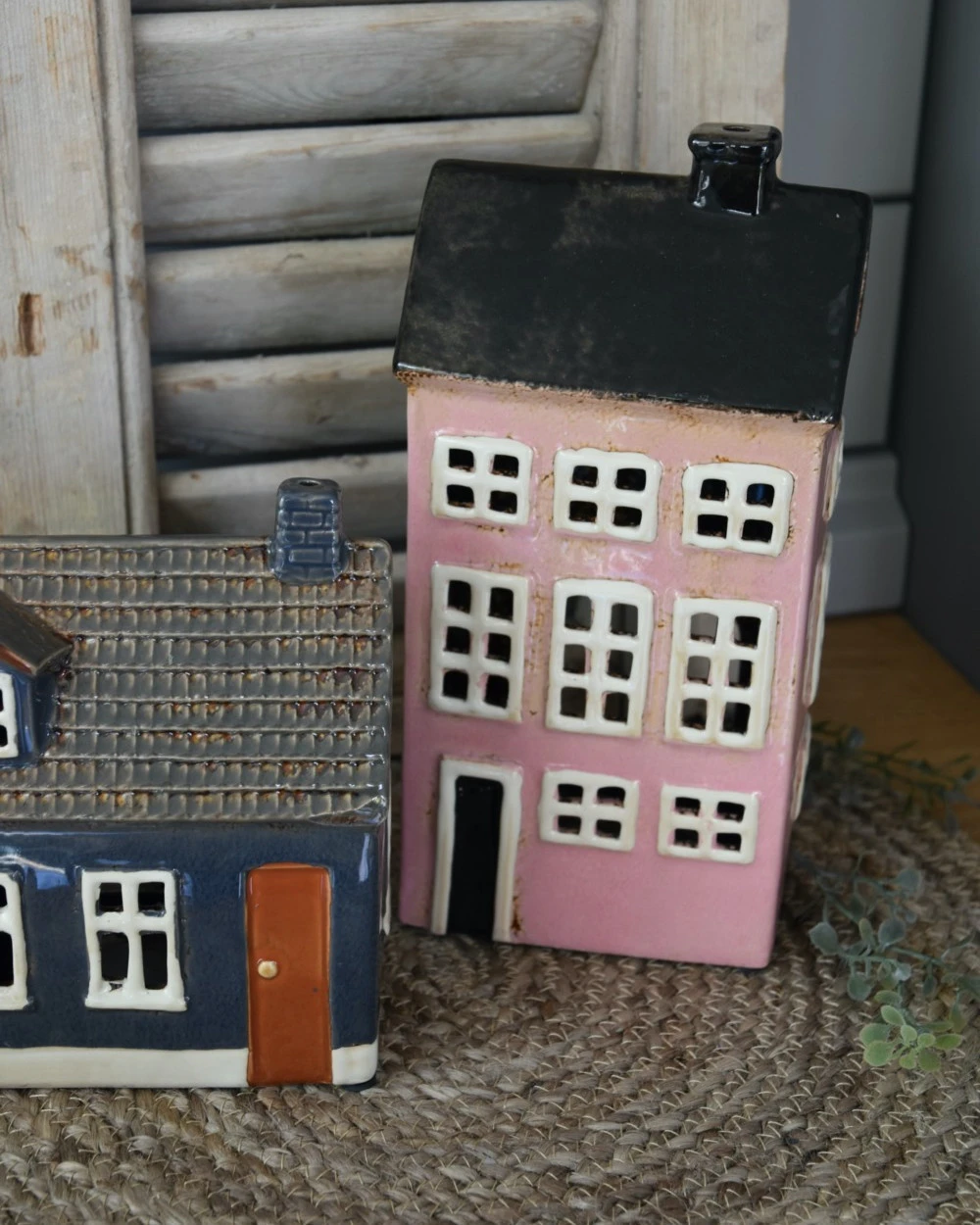 Nyhavn Pakhuis Theelicht Roze Met Zwart Dak En Schoorsteen, IB Laursen 5 Nyhavn Pakhuis Theelicht Roze Met Zwart Dak En Schoorsteen, IB Laursen - Afbeelding 4