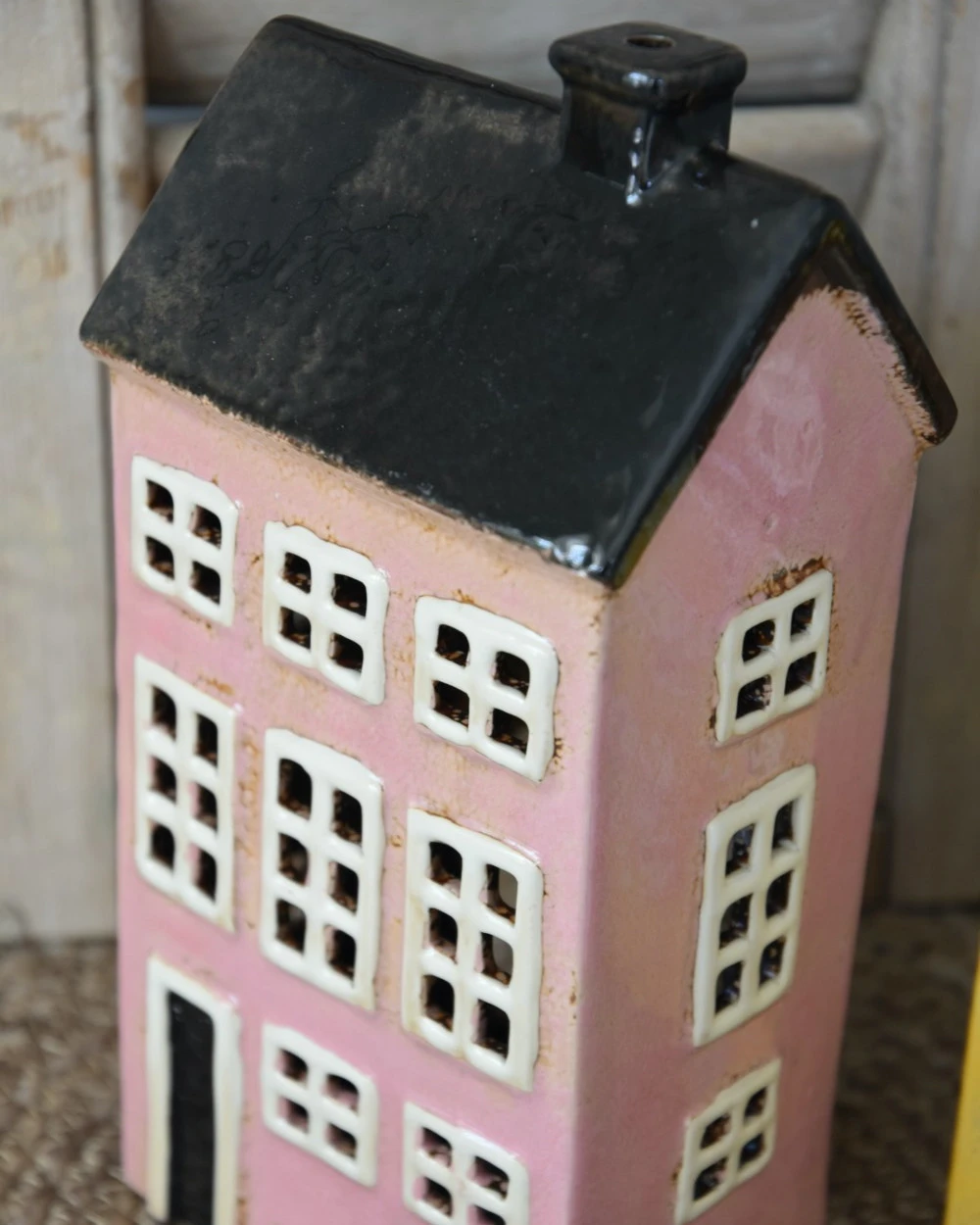 Nyhavn Pakhuis Theelicht Roze Met Zwart Dak En Schoorsteen, IB Laursen 7 Nyhavn Pakhuis Theelicht Roze Met Zwart Dak En Schoorsteen, IB Laursen - Afbeelding 6