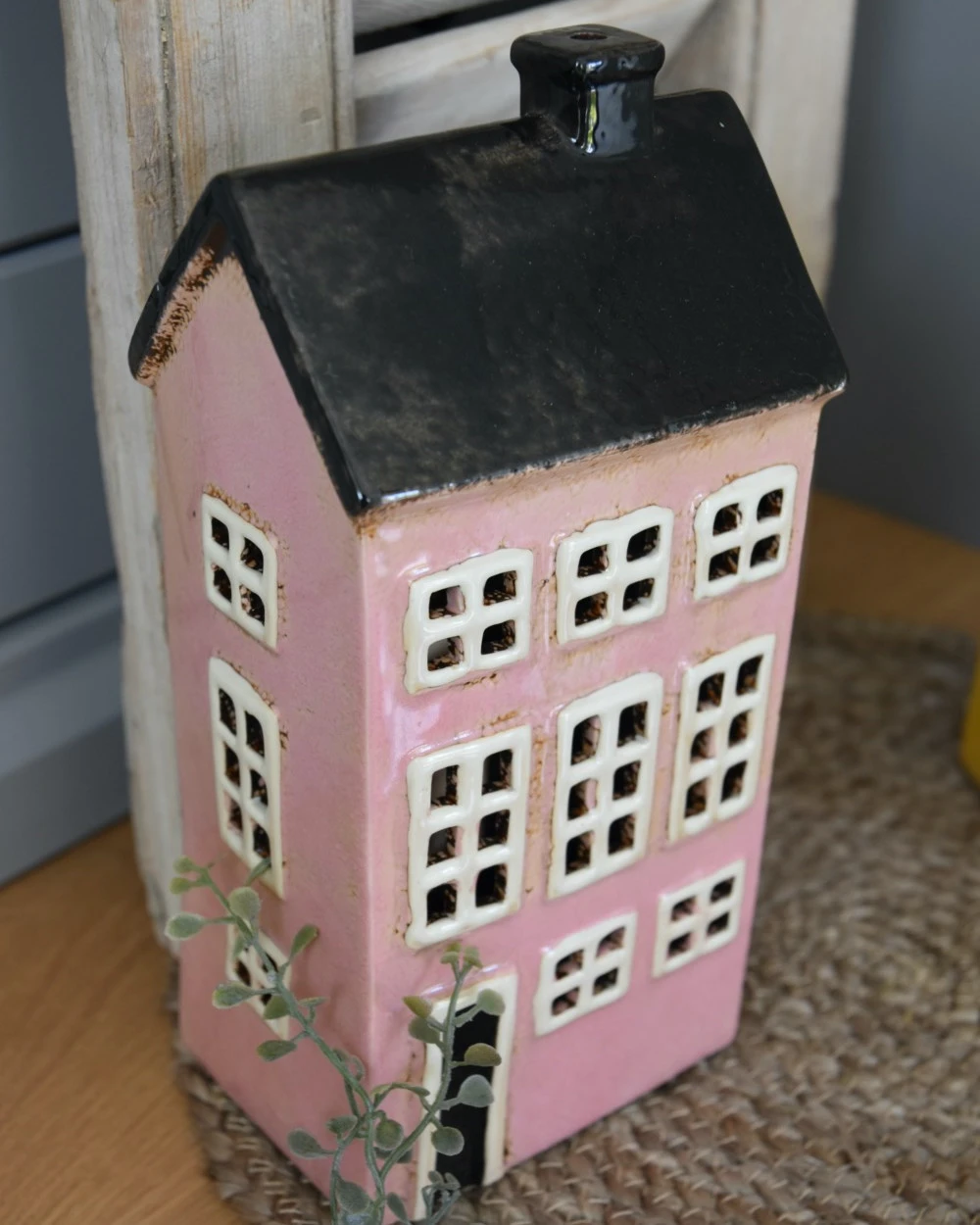 Nyhavn Pakhuis Theelicht Roze Met Zwart Dak En Schoorsteen, IB Laursen 8 Nyhavn Pakhuis Theelicht Roze Met Zwart Dak En Schoorsteen, IB Laursen - Afbeelding 7