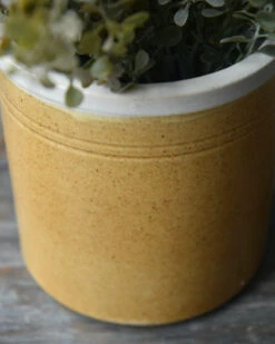 Oker Pot Recht Met Licht Randje Unique, IB Laursen 11 Oker Pot Recht Met Licht Randje Unique, IB Laursen -Ib Laursen oker bruine pot recht met randje unique ib laursen 4