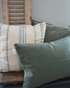 Olijf Groene Velours Kussenhoes, IB Laursen 15 Olijf Groene Velours Kussenhoes, IB Laursen -Ib Laursen olijf groene velours kussenhoes ib laursen 6