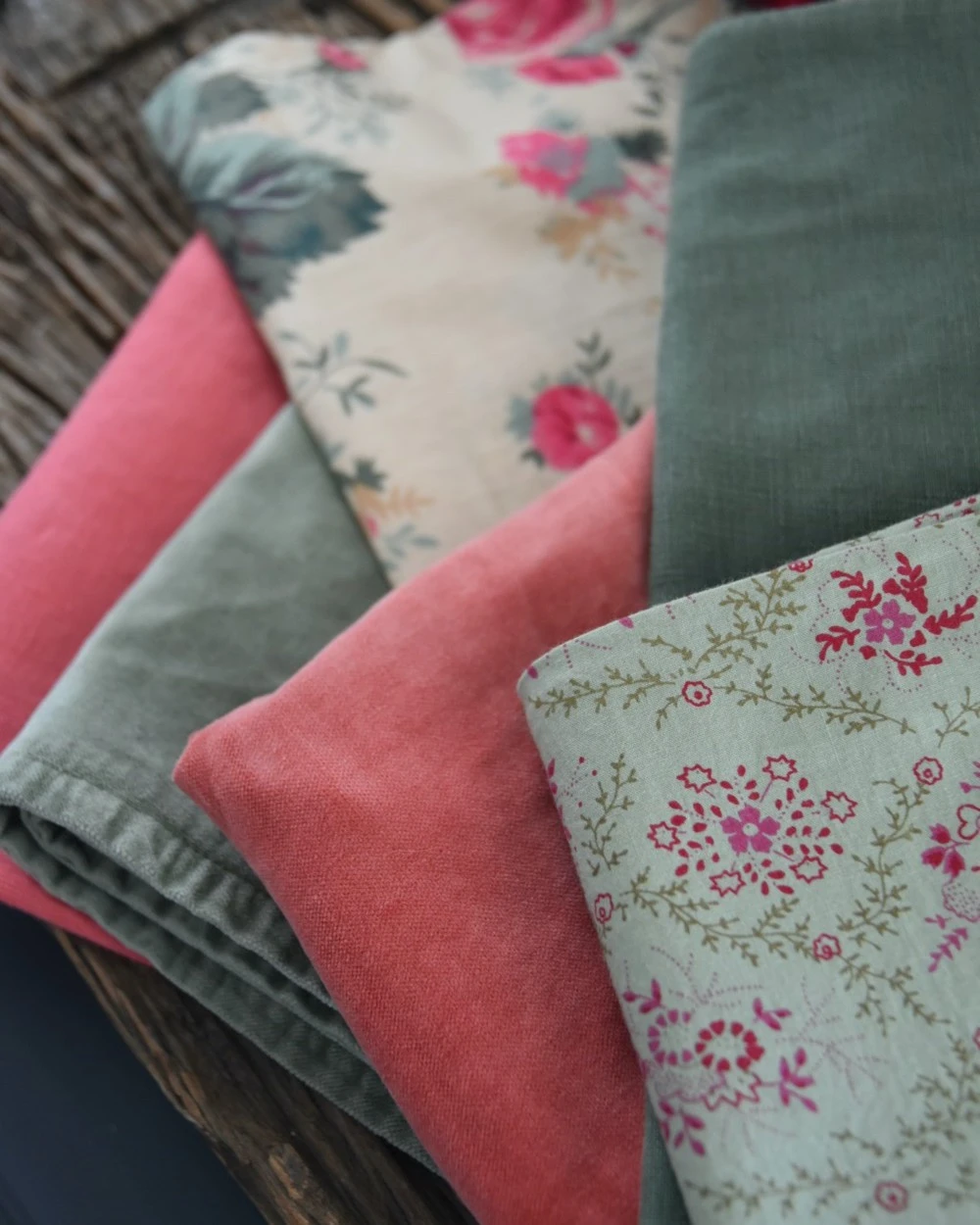 Olijf Groene Velours Kussenhoes, IB Laursen 9 Olijf Groene Velours Kussenhoes, IB Laursen - Afbeelding 8