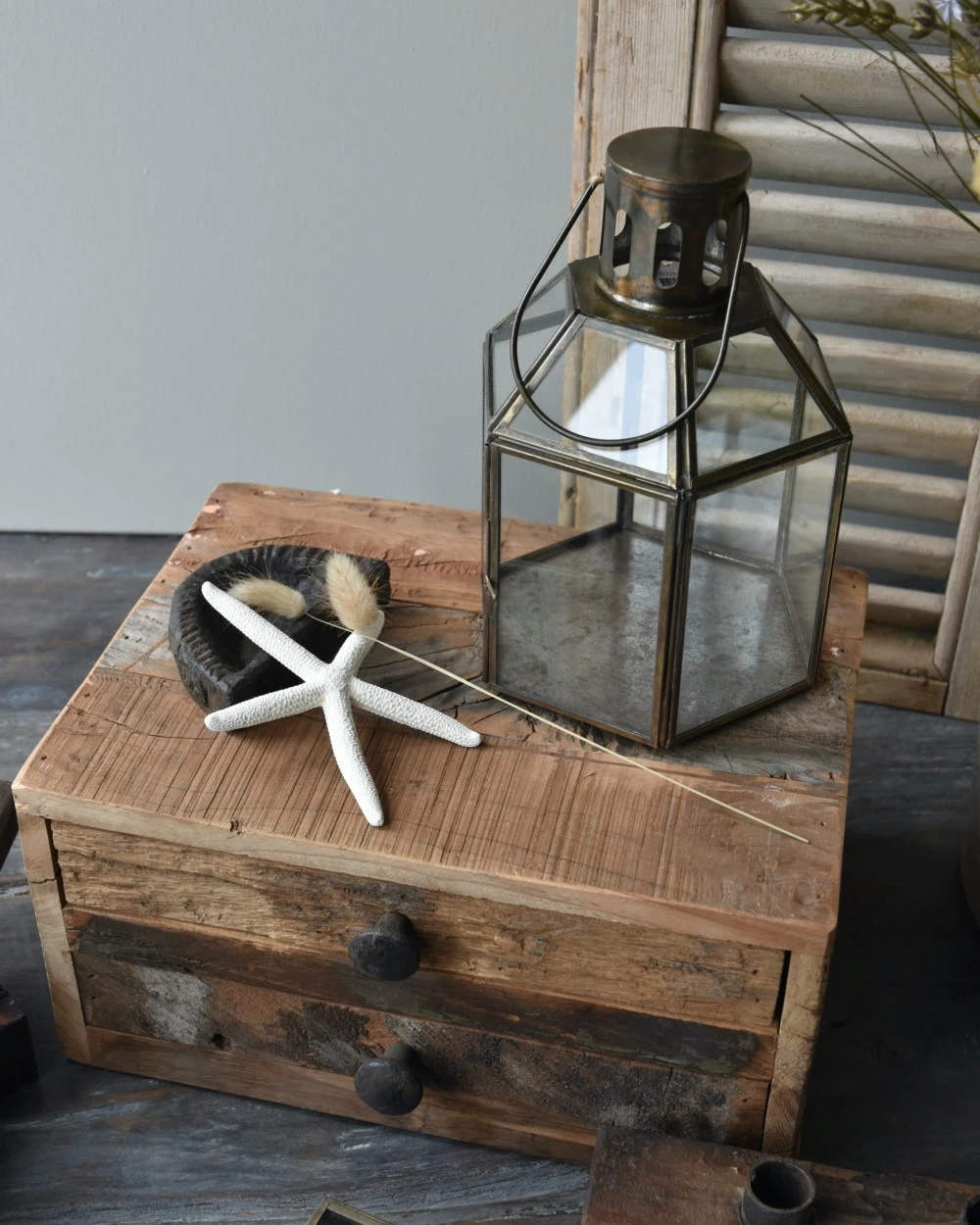 Oud Houten Lade Kastje, IB Laursen 5 Oud Houten Lade Kastje, IB Laursen - Afbeelding 3