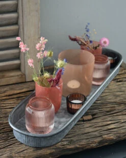 Ovaal Dienblad Met Fijne Schulp Rand Groot, IB Laursen