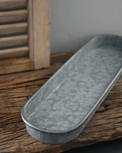 Ovaal Dienblad Met Fijne Schulp Rand Groot, IB Laursen -Ib Laursen ovaal dienblad met fijne schulp rand groot ib laursen 3