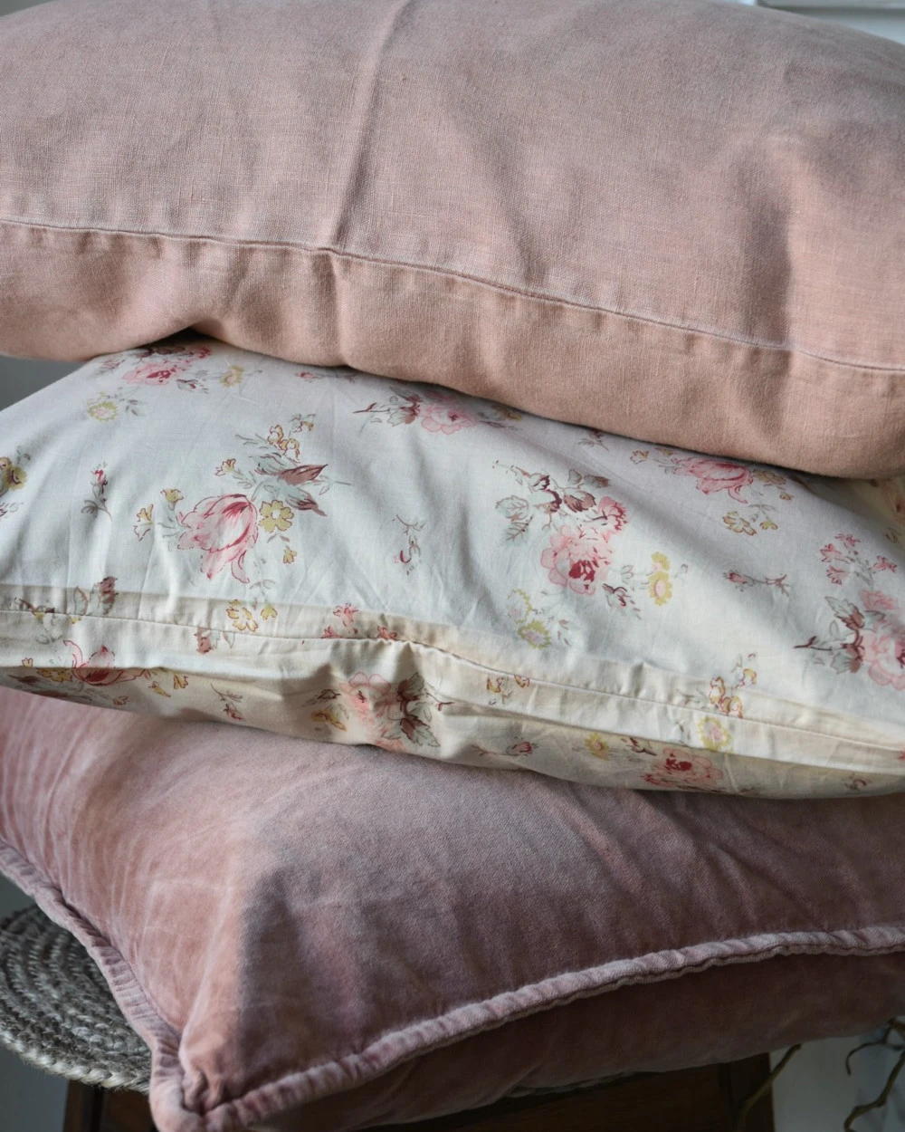 Pastel Roze Rechthoekige Kussenhoes 'Tuscany', IB Laursen 7 Pastel Roze Rechthoekige Kussenhoes 'Tuscany', IB Laursen - Afbeelding 5