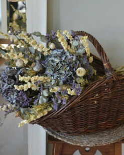 Rieten Bloemen Mand Met Hengsel, IB Laursen 12 Rieten Bloemen Mand Met Hengsel, IB Laursen -Ib Laursen rieten bloemen mand met hengsel ib laursen 4