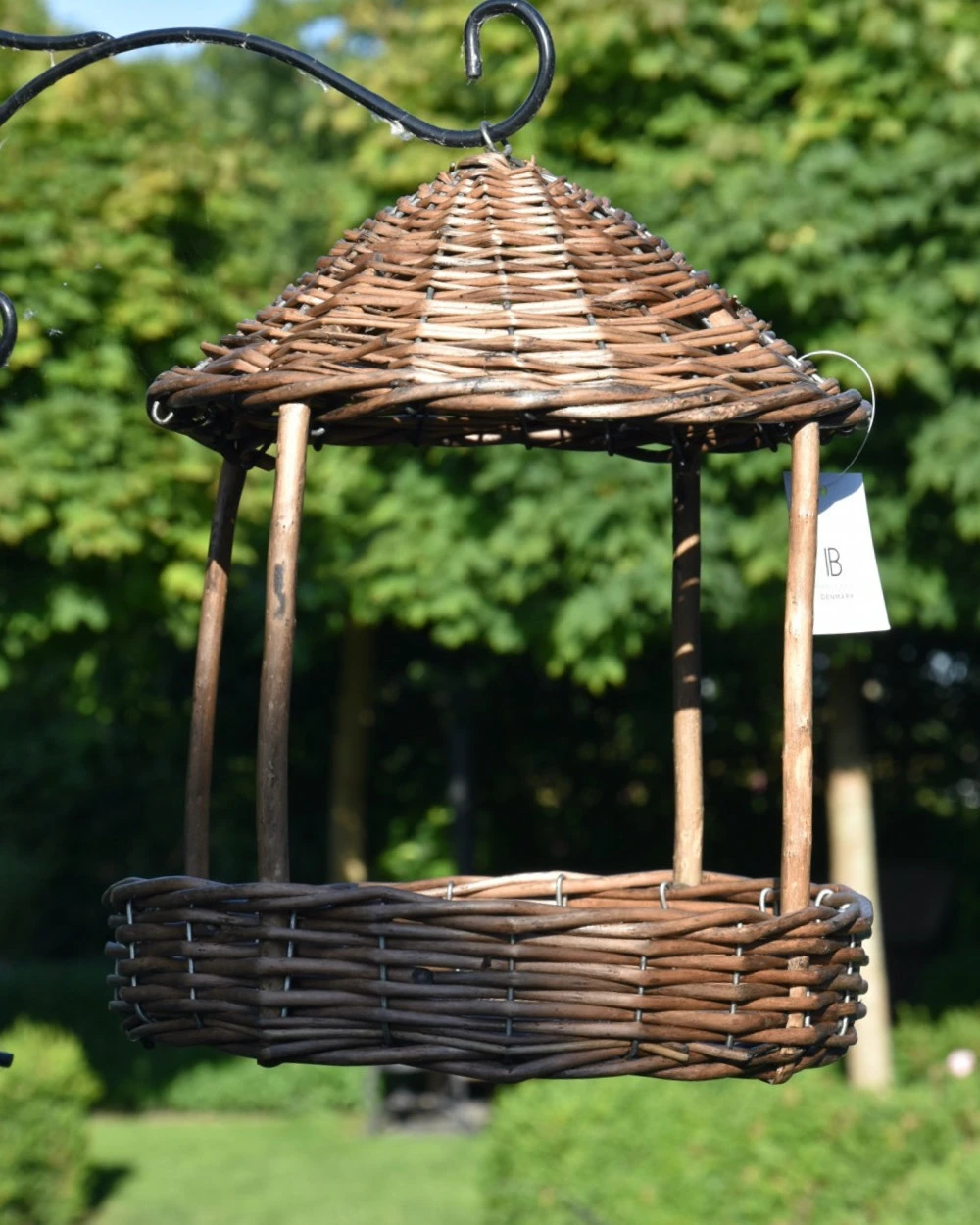 Rieten Vogel Voeder Huisje, IB Laursen 7 Rieten Vogel Voeder Huisje, IB Laursen - Afbeelding 5