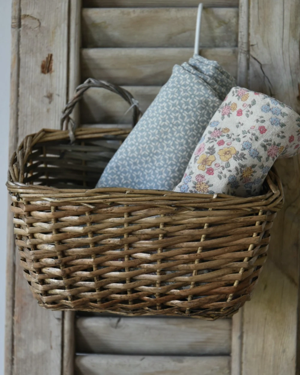 Rieten 'wand' Mand Met Twee Hengsels, IB Laursen 7 Rieten 'wand' Mand Met Twee Hengsels, IB Laursen - Afbeelding 5