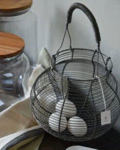 Ib Laursen 22 Ronde Eier- Uien Draadmand, IB Laursen