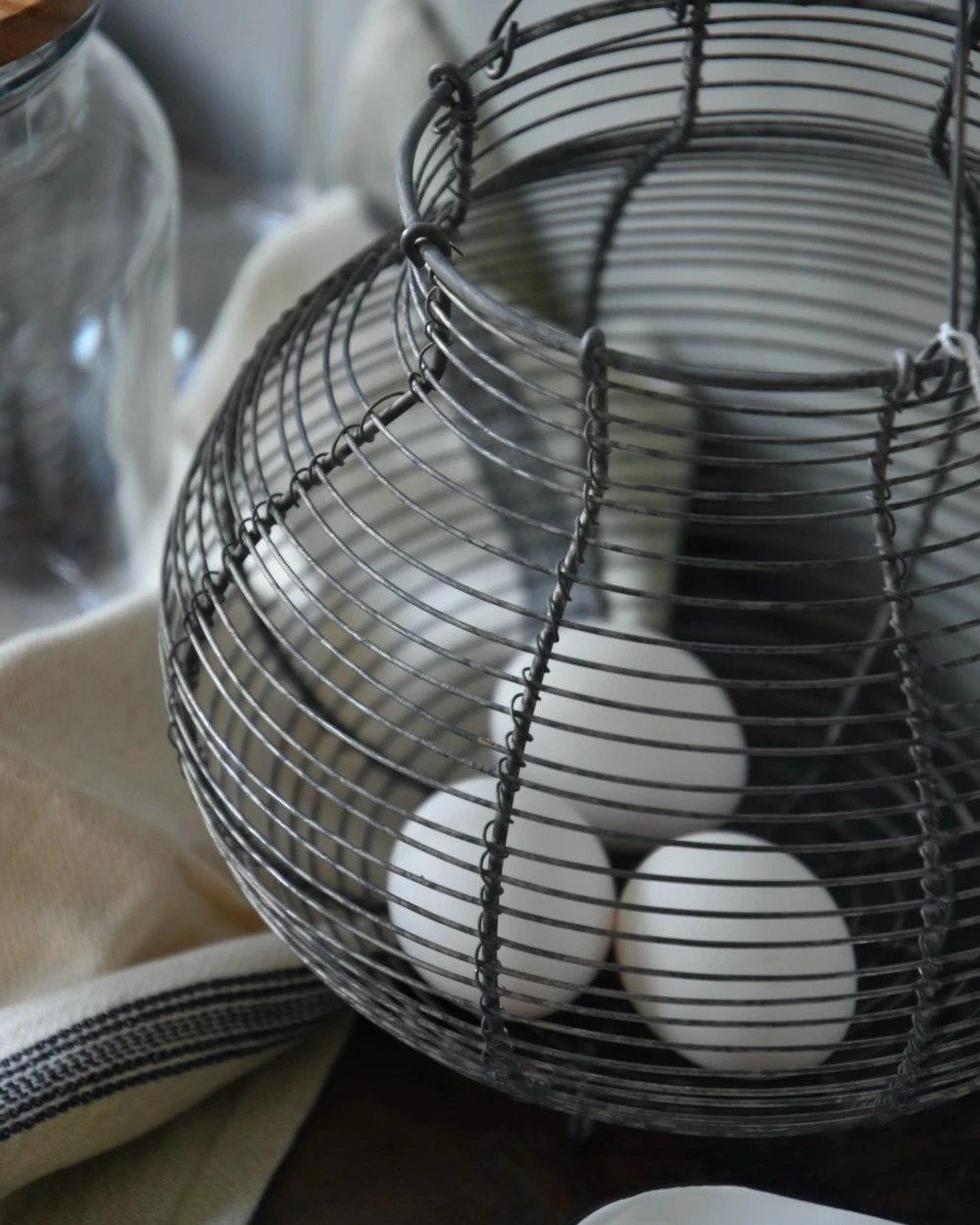 Ronde Eier- Uien Draadmand, IB Laursen 7 Ronde Eier- Uien Draadmand, IB Laursen - Afbeelding 6