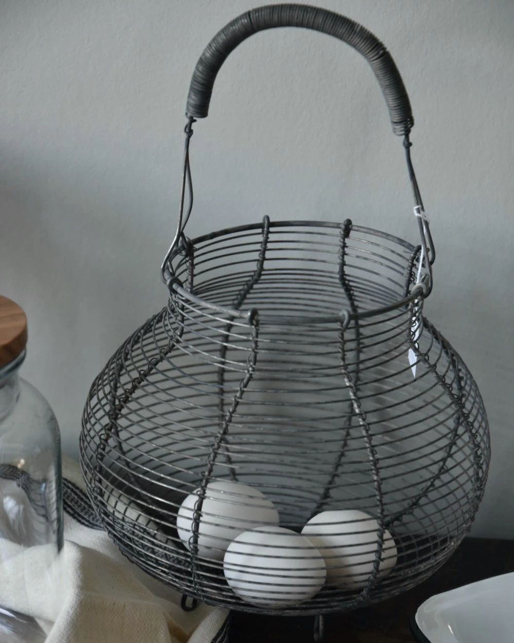 Ronde Eier- Uien Draadmand, IB Laursen 9 Ronde Eier- Uien Draadmand, IB Laursen - Afbeelding 8