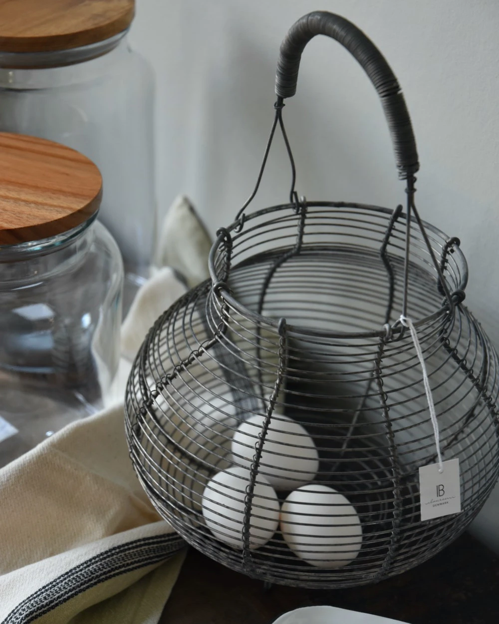 Ronde Eier- Uien Draadmand, IB Laursen 2 Ronde Eier- Uien Draadmand, IB Laursen